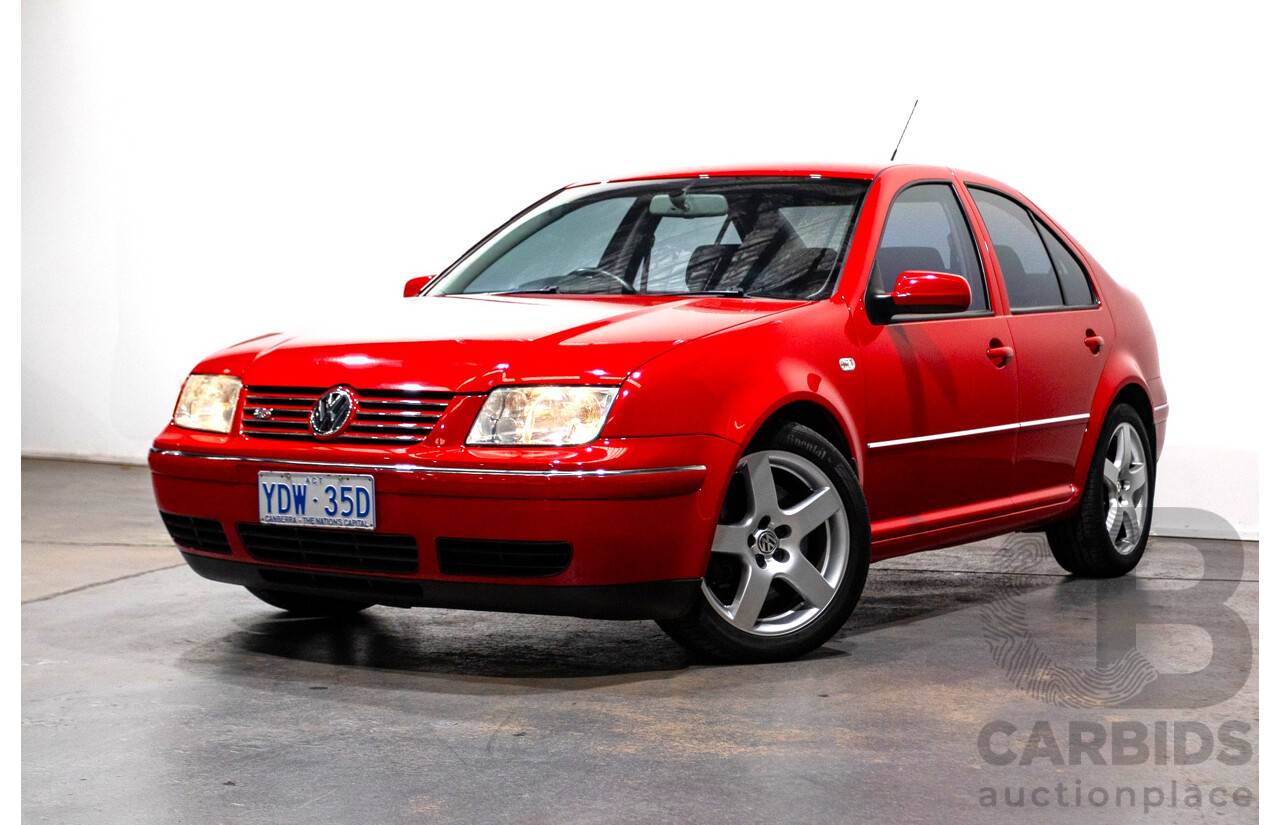 7/2005 Volkswagen Bora 2.3L V5 1J 4d Sedan Tornado Red 2.3L