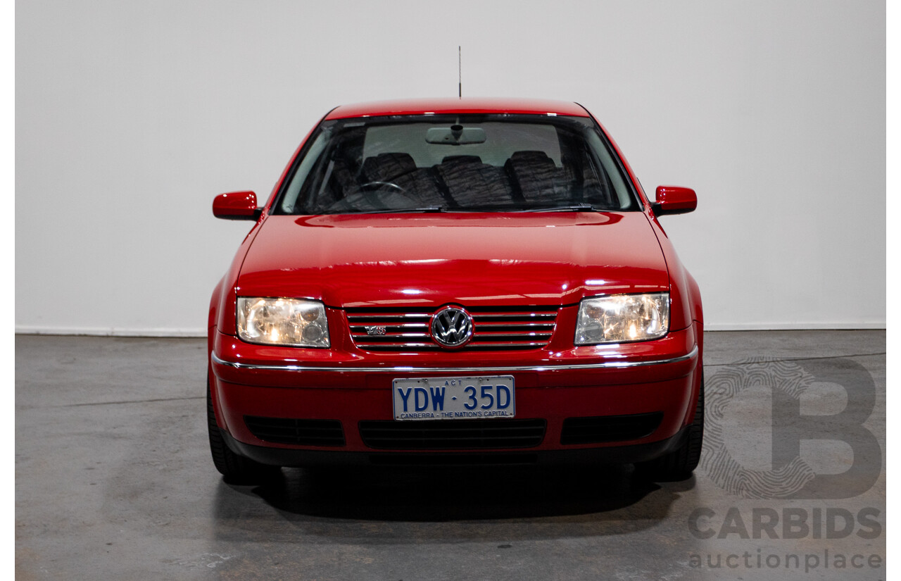 7/2005 Volkswagen Bora 2.3L V5 1J 4d Sedan Tornado Red 2.3L