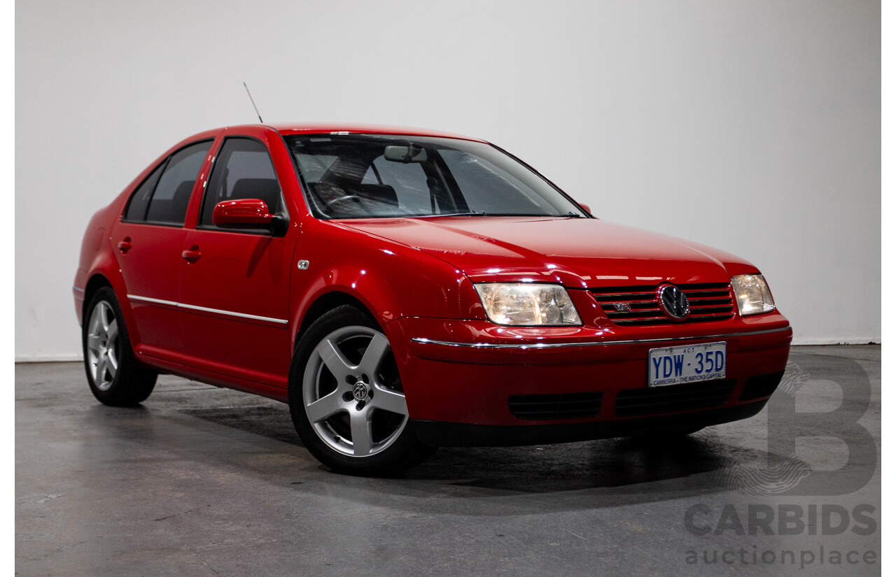 7/2005 Volkswagen Bora 2.3L V5 1J 4d Sedan Tornado Red 2.3L