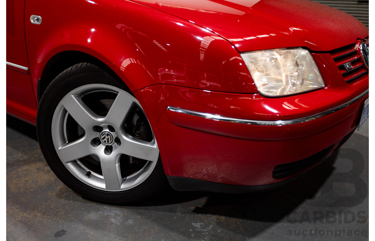 7/2005 Volkswagen Bora 2.3L V5 1J 4d Sedan Tornado Red 2.3L