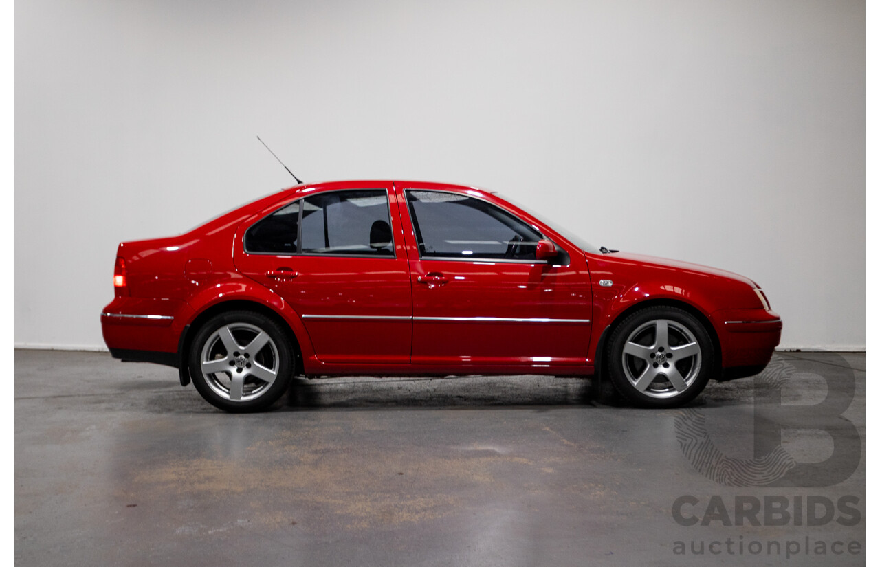7/2005 Volkswagen Bora 2.3L V5 1J 4d Sedan Tornado Red 2.3L