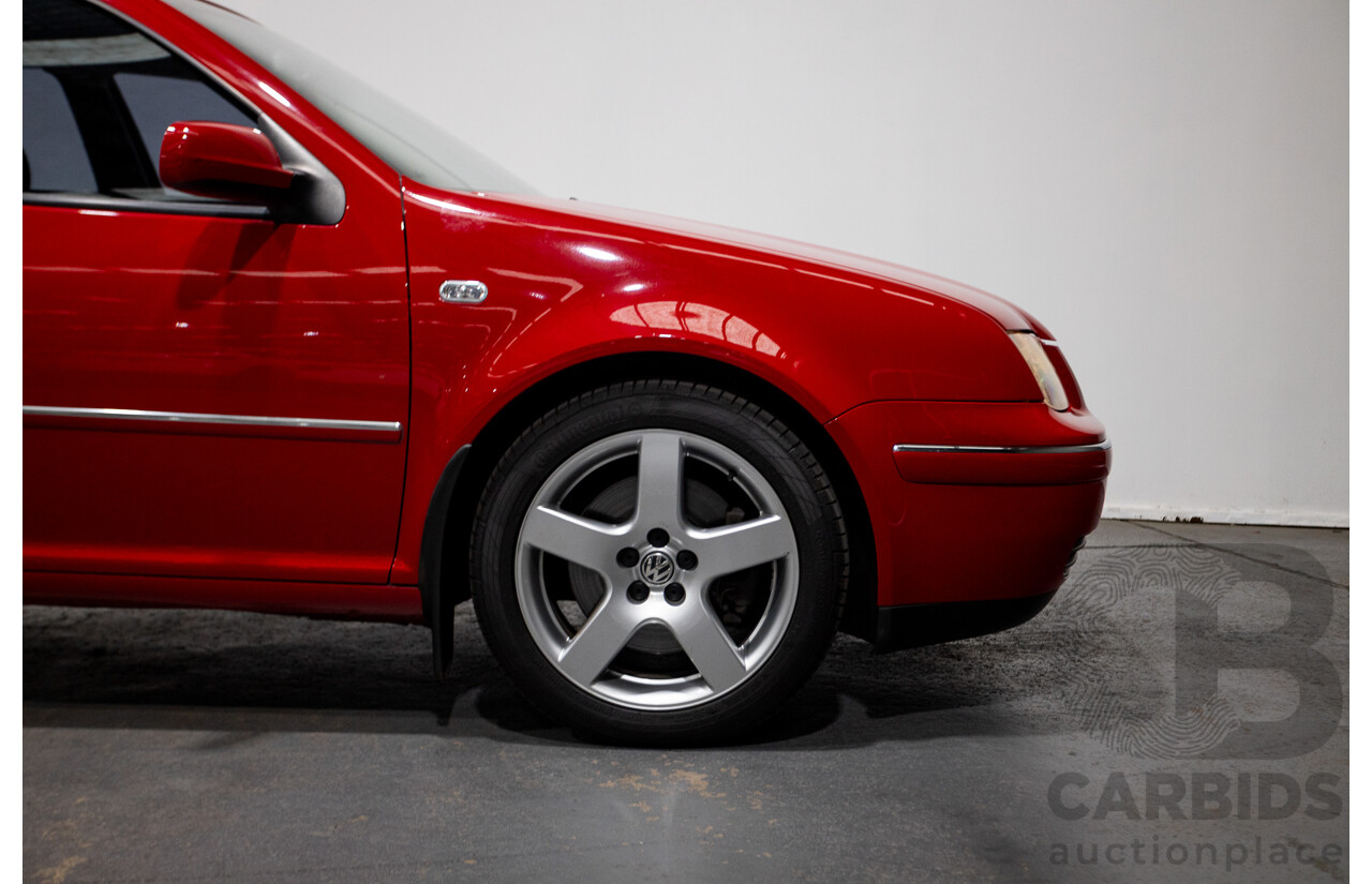 7/2005 Volkswagen Bora 2.3L V5 1J 4d Sedan Tornado Red 2.3L