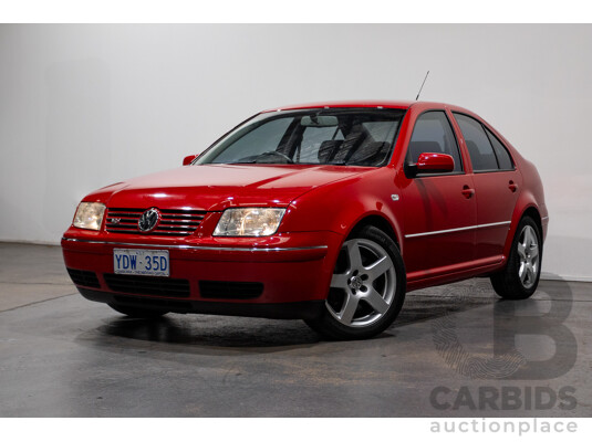 7/2005 Volkswagen Bora 2.3L V5 1J 4d Sedan Tornado Red 2.3L