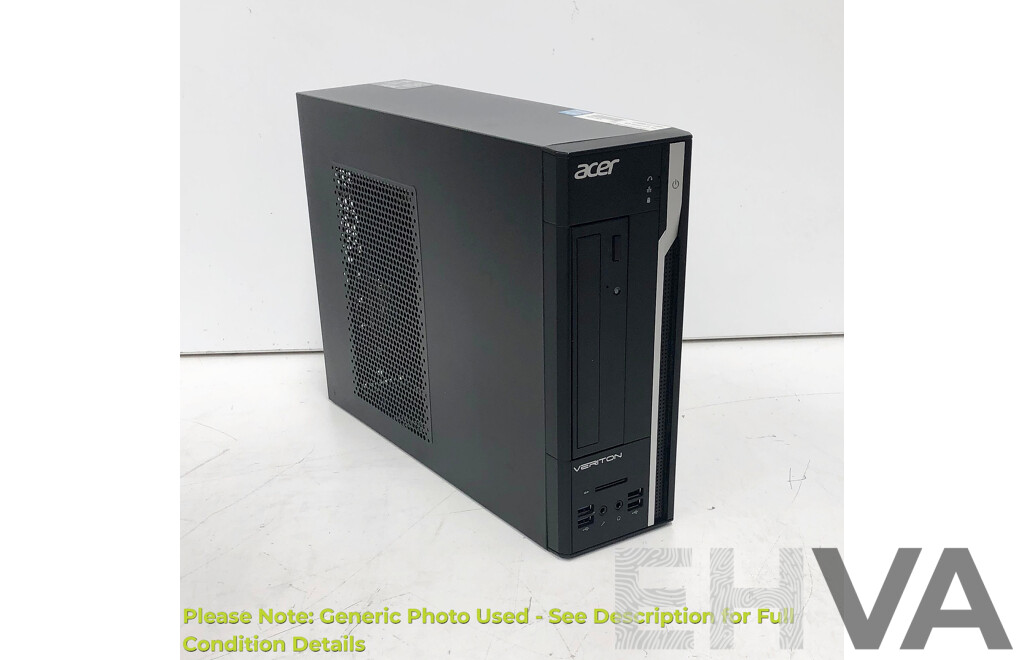 Acer Veriton (X6640G) Intel Core i5 (6500) 3.20GHz-3.60GHz 4-Core CPU Desktop Computer
