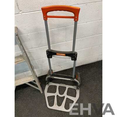 TOOLMASTER Folding Tool Trolley and Assorted Leaders - Lot of 4