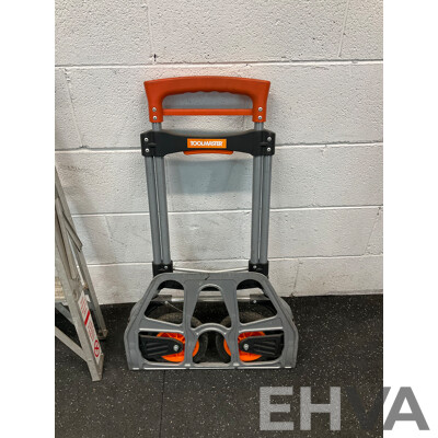 TOOLMASTER Folding Tool Trolley and Assorted Leaders - Lot of 4
