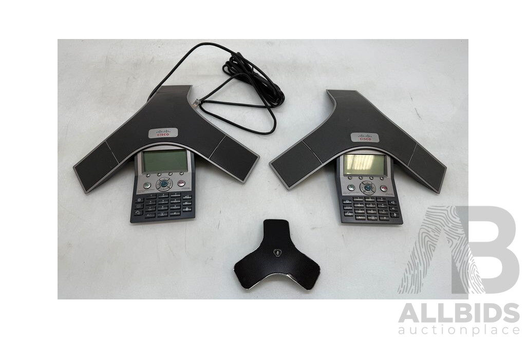 Assorted Lot of Cables, IP Phones and Power Adaptors