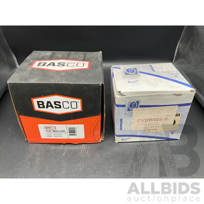 BASCO (WBH1258) Wheel Bearing Hub - Alfa Romeo and IMPERIUM ORIGINAL  CV Boot Kit - Wheel Side Alfa Romeo 159 - Lot of 2