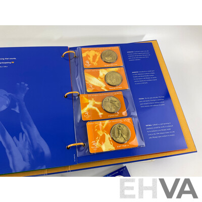 Australian 2000 Sydney Olympics Complete 29 Twenty Nine $5 Coin Album