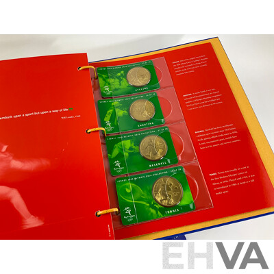 Australian 2000 Sydney Olympics Complete 29 Twenty Nine $5 Coin Album