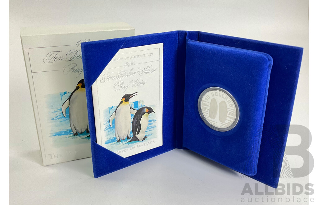 Australian 1992 RAM Birds of Australia 20grams Silver Proof Coin