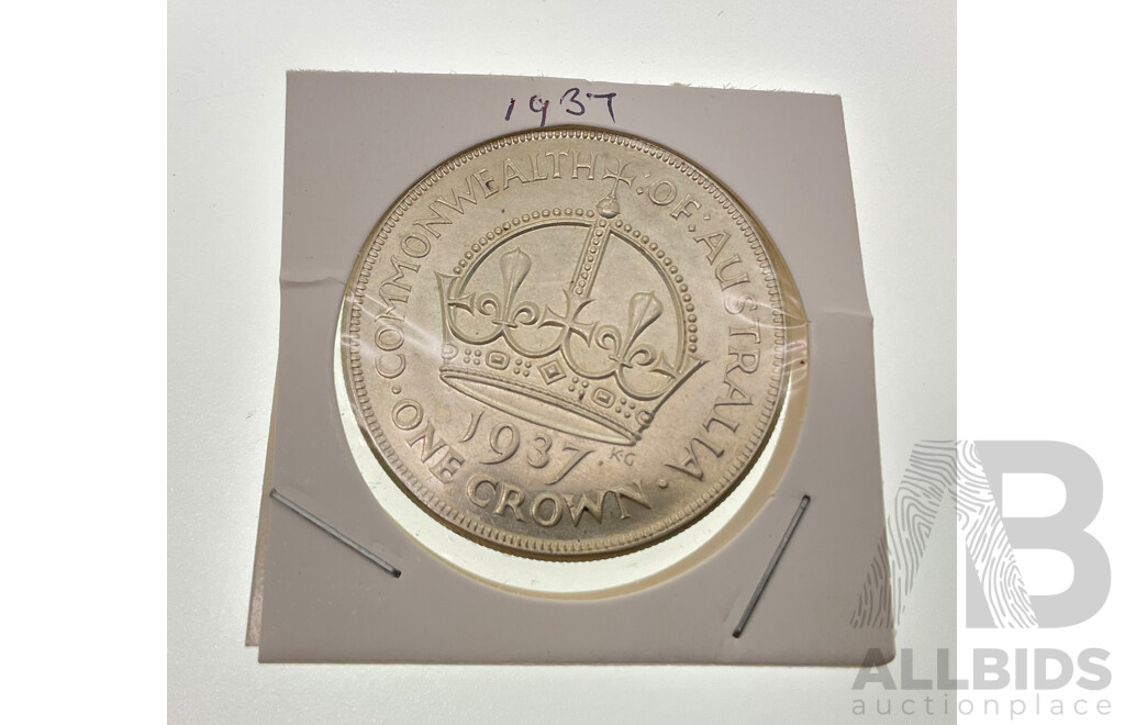 Australian 1937 a/UNC Crown