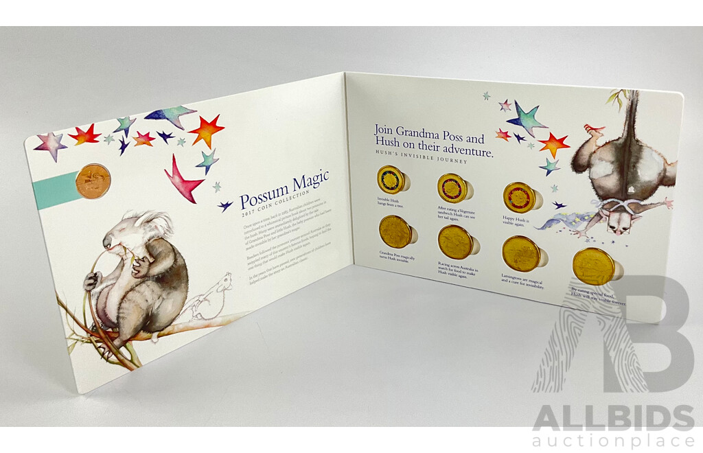 Australian 2017 RAM Possum Magic Coin Collection