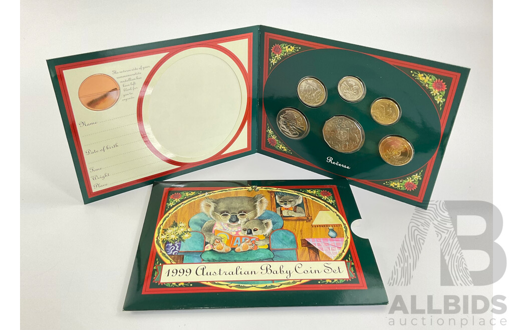 Australian 1999 RAM Australian Baby Coin Set