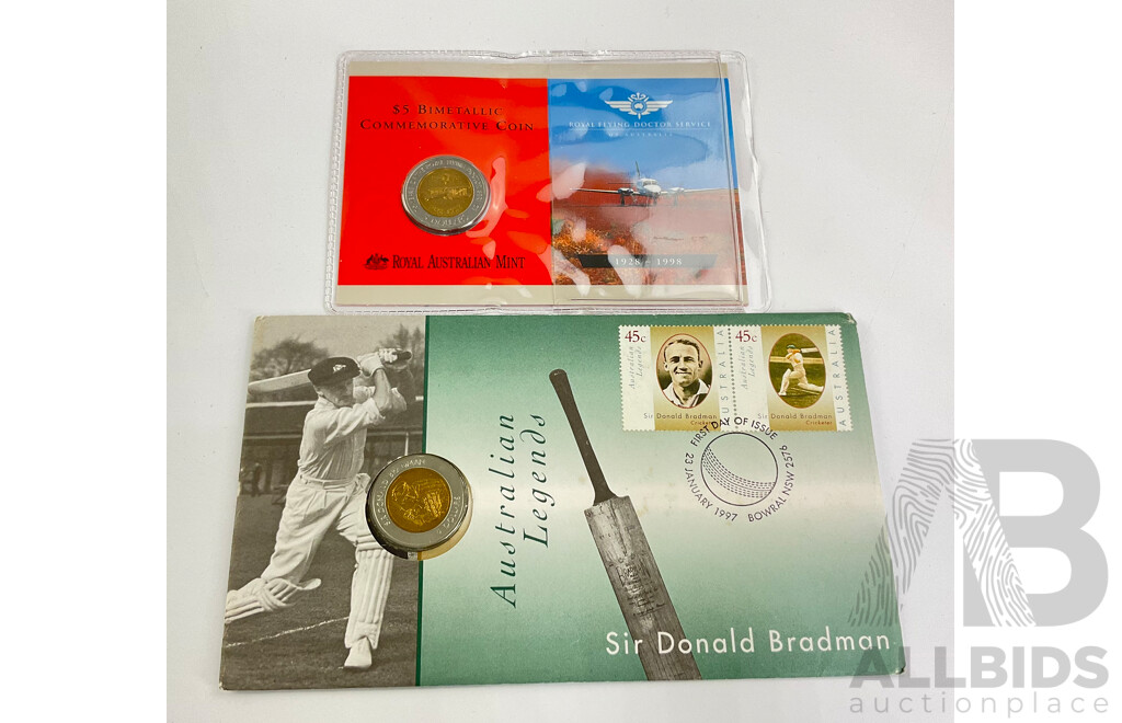 Australian RAM 1997 and 1998 $5 Coins