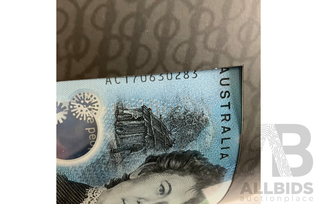 Australian 2017 First and Last $10 Notes