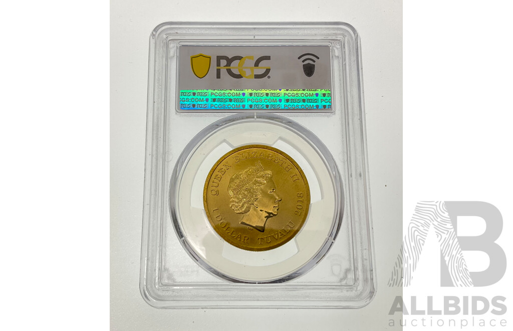 Australian 2018 Perth Mint $1 Coin Looney Tones 'Merry Everything'