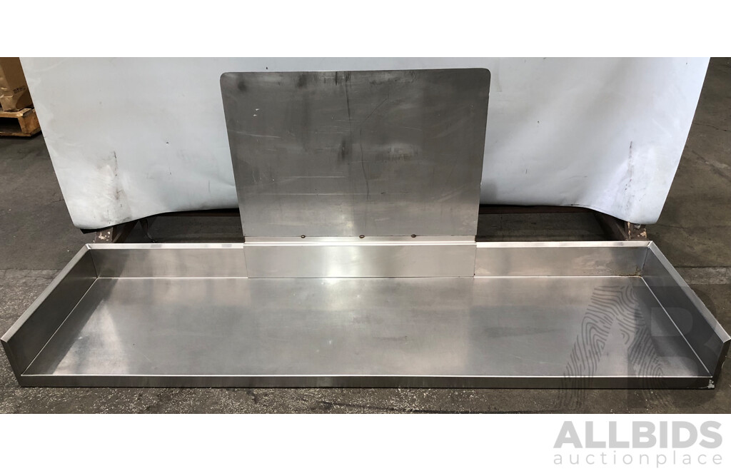 2200mm Stainless Steel Bench Top