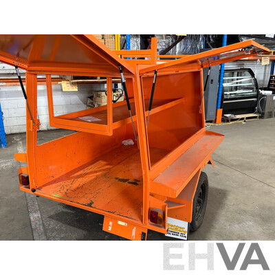 5/2006 Better Trailers 6 x 4 Tradesman Goods Trailer