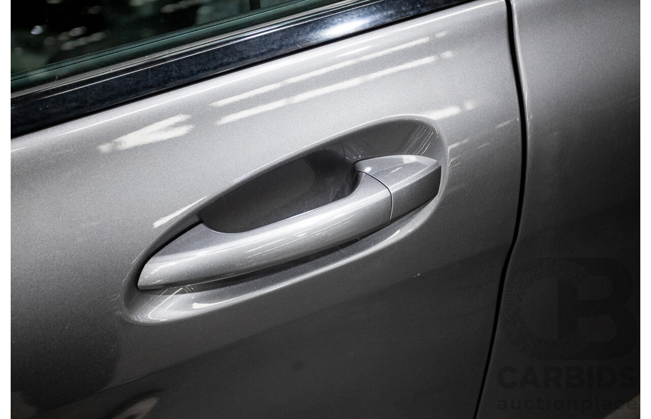 6/2014 Mercedes-Benz B250  246 MY14 5d Hatchback Mountain Metallic Grey 2.0L