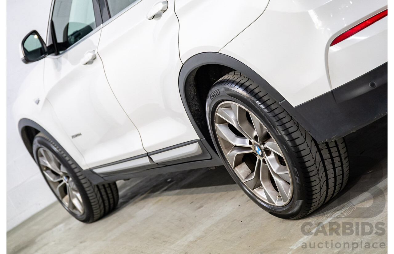 1/2015 BMW X4 Xdrive 20d (AWD) F26 MY15 5d Coupe Mineral White Metallic Turbo Diesel 2.0L