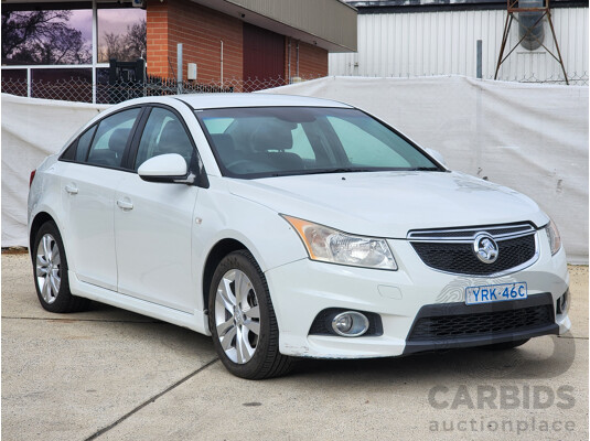 3/2014 Holden Cruze SRi JH MY14 4d Sedan White 1.6L