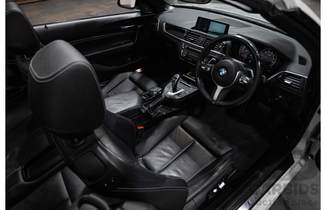 05/2019 BMW M240i F23 MY18 2D Convertible Alpine White Turbo 3.0L