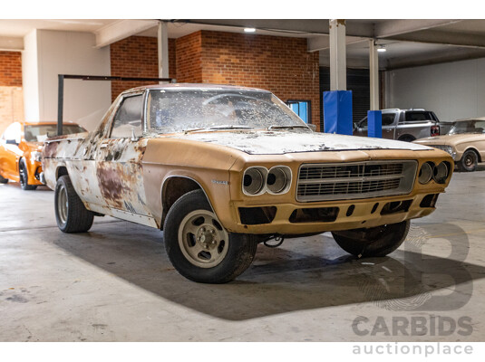 Circa 1972 Holden Kingswood HQ Utility White 2.8L
