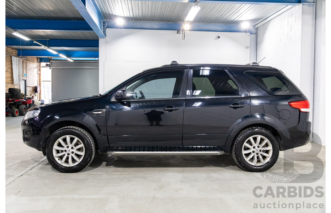 9/2015 Ford Territory TX (RWD) SZ MK2 4d Wagon Silhouette Black Metallic 4.0L - 7 Seater