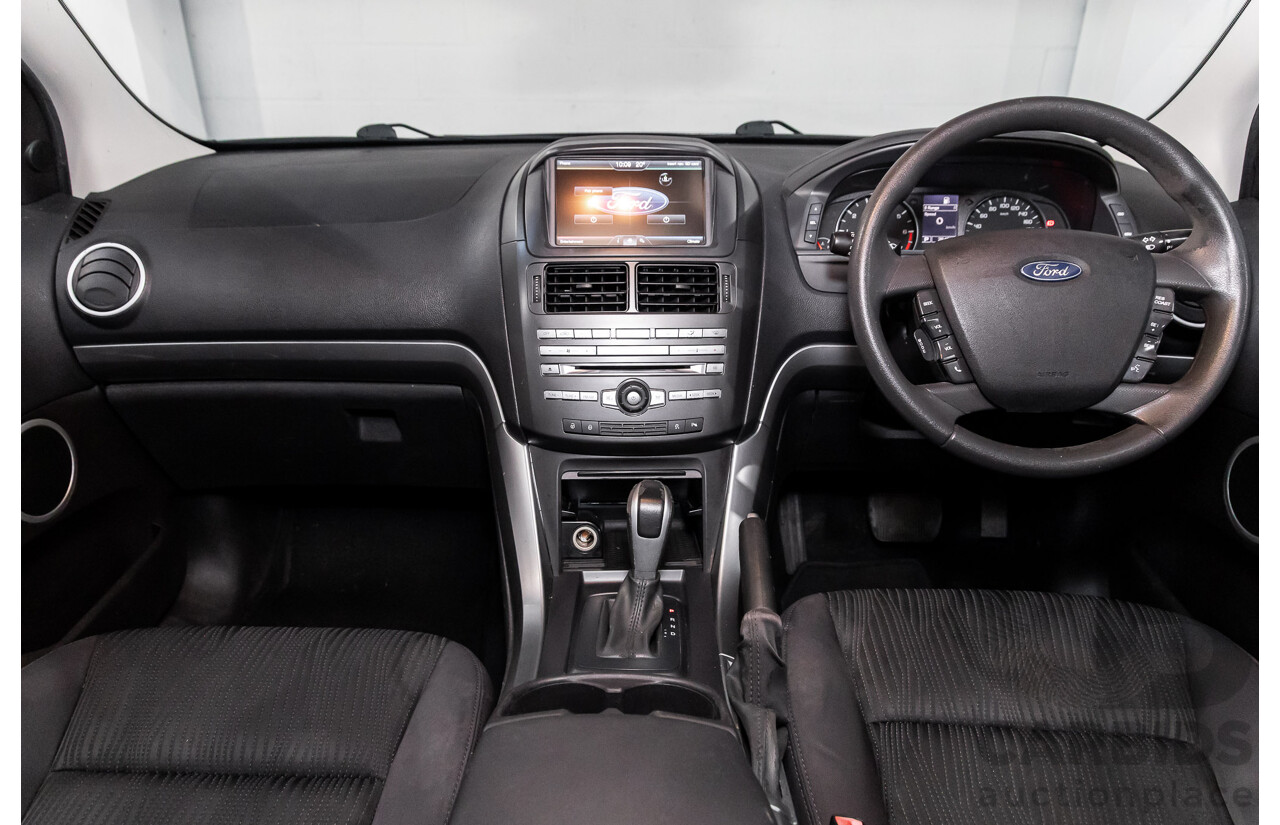 9/2015 Ford Territory TX (RWD) SZ MK2 4d Wagon Silhouette Black Metallic 4.0L - 7 Seater