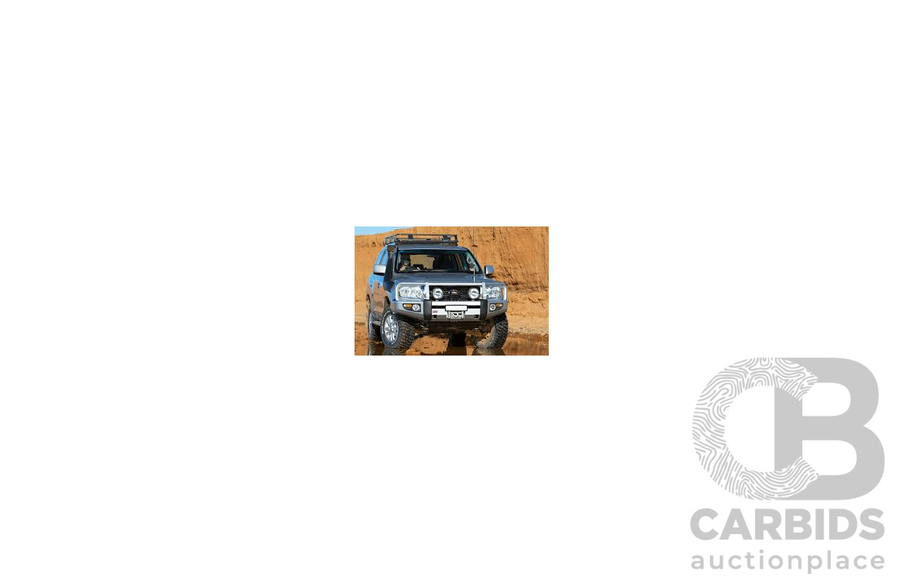 ARB Deluxe Winch Bullbar to Landcruiser 200 Sahara Models - 8S1 Light Blue(Part No. 3415120) -  Brand New - RRP $4168.00