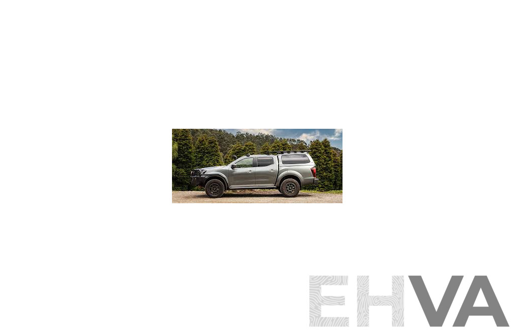 ARB Canopy to Suit Nissan Navara D23 Dual Cab NP300 05/15-12/20 - K51 Grey(Part No. CLS57C) -  Brand New - RRP $3545.00