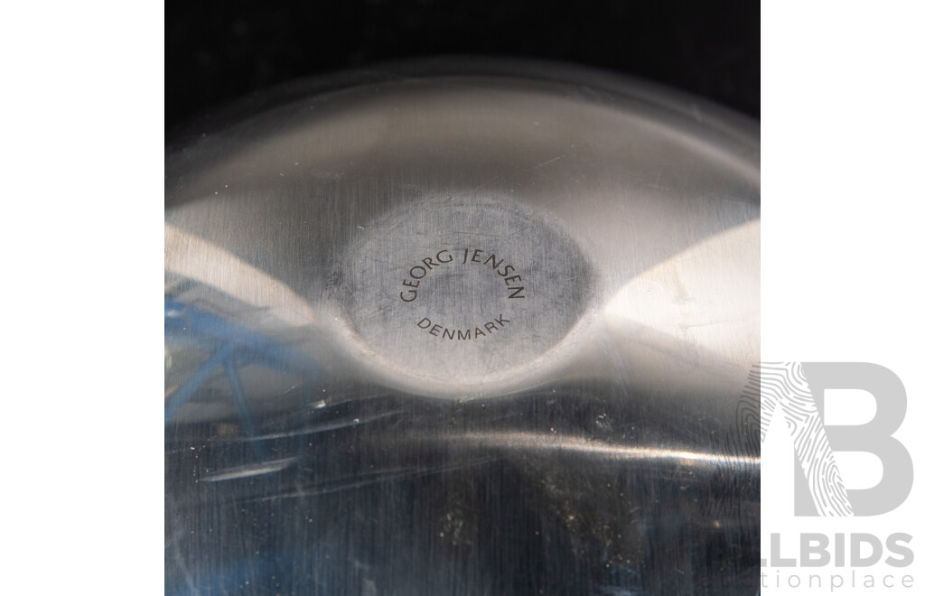 Danish Georg Jensen Mirror Bloom Bowl