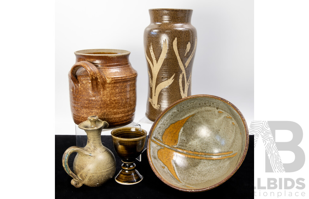 Collection Local Australian Tasmanian Studio Pottery