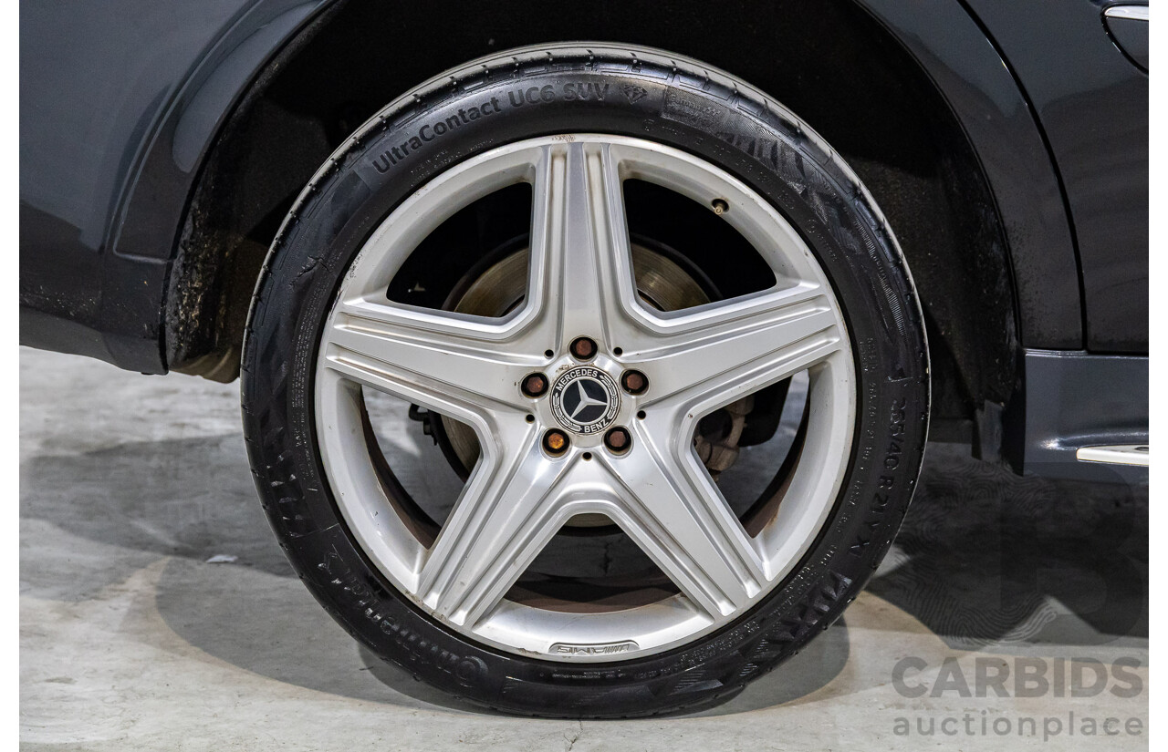 6/2010 Mercedes-Benz ML 350 CDI Sports (4x4) W164 09 Upgrade 4d Wagon Baltic Black Turbo Diesel V6 3.0L