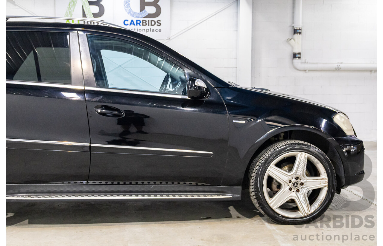 6/2010 Mercedes-Benz ML 350 CDI Sports (4x4) W164 09 Upgrade 4d Wagon Baltic Black Turbo Diesel V6 3.0L