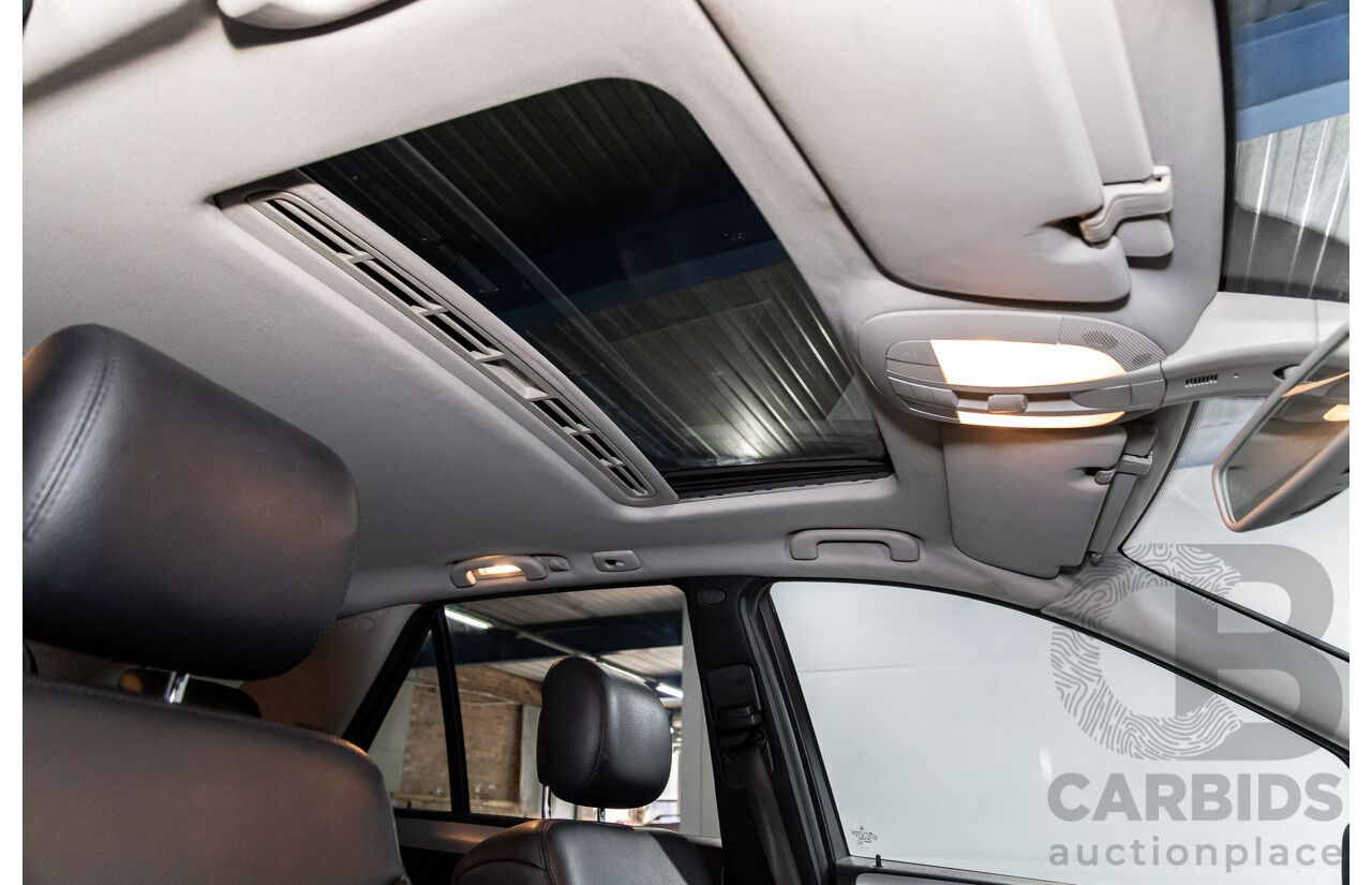 6/2010 Mercedes-Benz ML 350 CDI Sports (4x4) W164 09 Upgrade 4d Wagon Baltic Black Turbo Diesel V6 3.0L