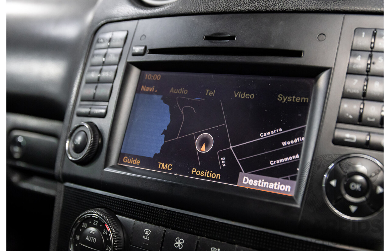 6/2010 Mercedes-Benz ML 350 CDI Sports (4x4) W164 09 Upgrade 4d Wagon Baltic Black Turbo Diesel V6 3.0L