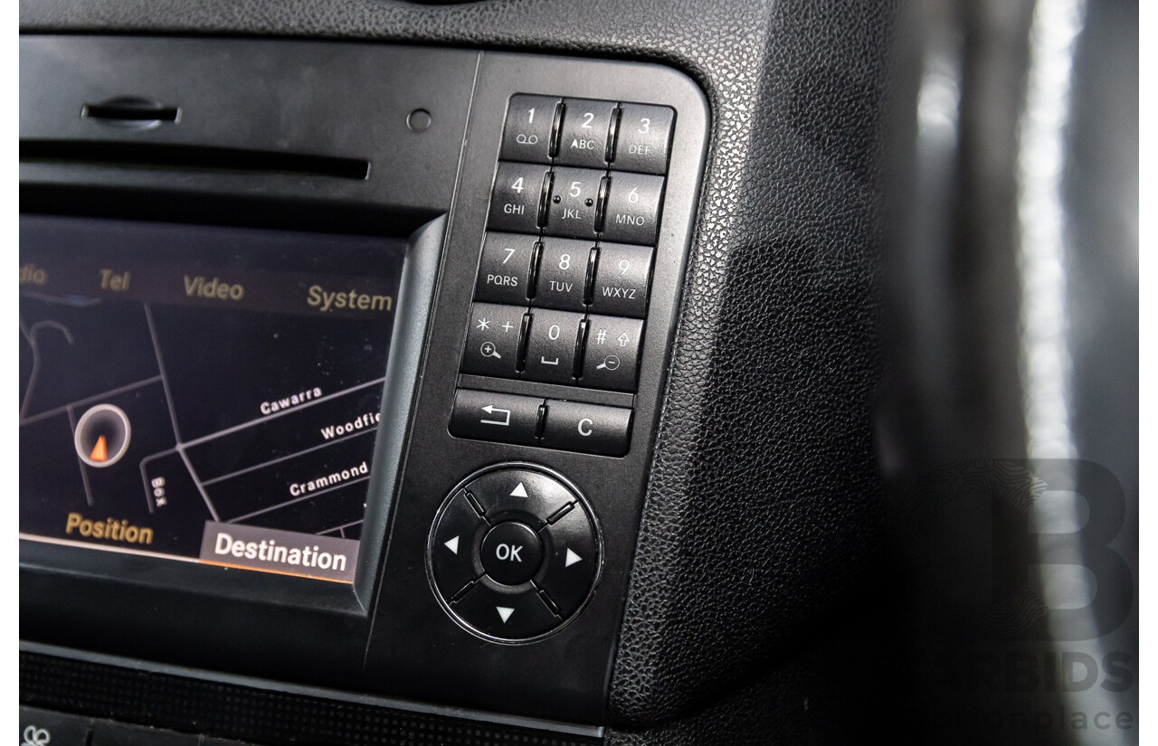 6/2010 Mercedes-Benz ML 350 CDI Sports (4x4) W164 09 Upgrade 4d Wagon Baltic Black Turbo Diesel V6 3.0L