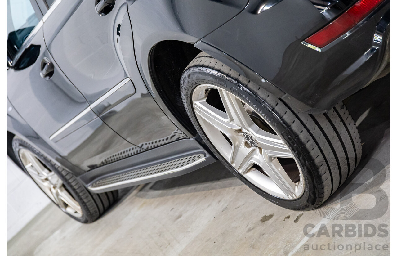 6/2010 Mercedes-Benz ML 350 CDI Sports (4x4) W164 09 Upgrade 4d Wagon Baltic Black Turbo Diesel V6 3.0L