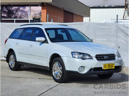 11/2005 Subaru Outback 2.5i MY05 4d Wagon White 2.5L