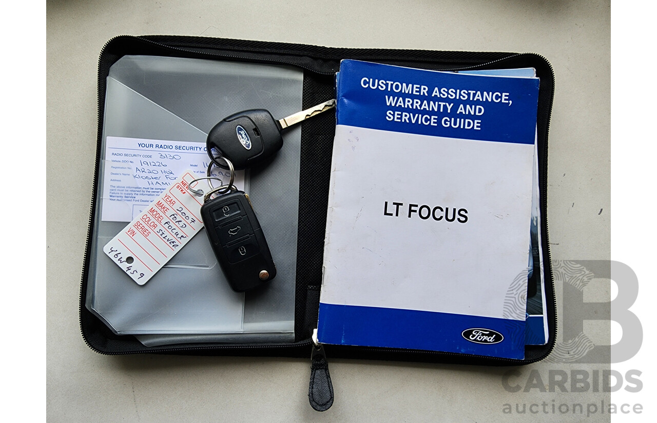 6/2007 Ford Focus LX LS 4d Sedan Silver 2.0L