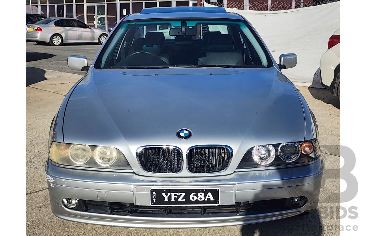 9/2002 Bmw 5 25i Executive E39 4d Sedan Silver 2.5L
