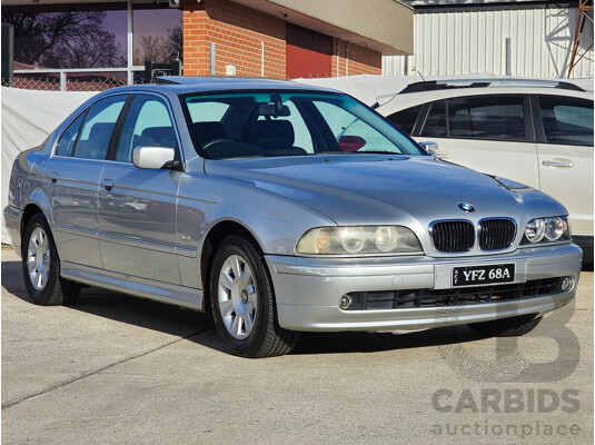 9/2002 Bmw 5 25i Executive E39 4d Sedan Silver 2.5L