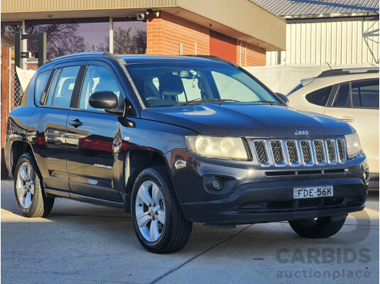 1/2014 Jeep Compass Sport (4x2) MK MY14 4d Wagon Black 2.0L