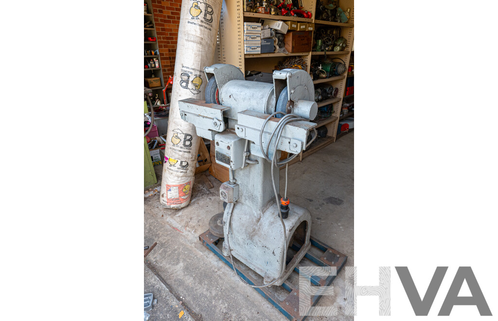 1950 Circa, Igranic Pedestal Grinder 260mm