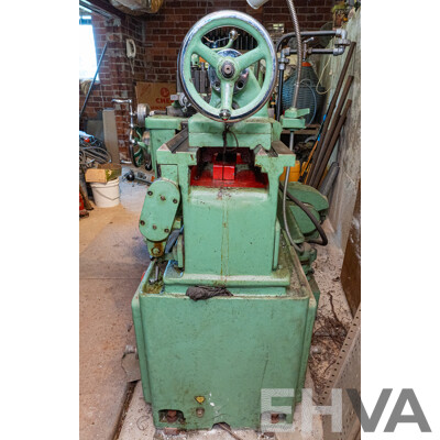 1960 Circa Stanko 1A616 Lathe with Accessories & Steel Tool Cabinet
