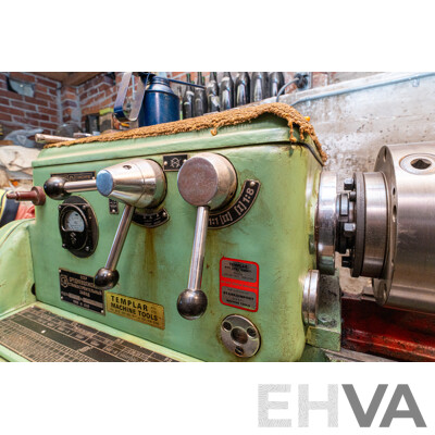 1960 Circa Stanko 1A616 Lathe with Accessories & Steel Tool Cabinet