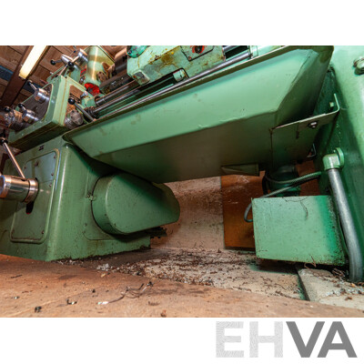 1960 Circa Stanko 1A616 Lathe with Accessories & Steel Tool Cabinet