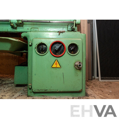 1960 Circa Stanko 1A616 Lathe with Accessories & Steel Tool Cabinet